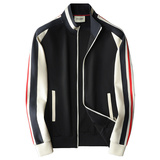 F6077-27019-P1502025新款秋冬男士立领开衫大码卫衣，男装卫衣，钱塘6077