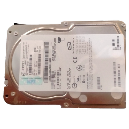 IBM 300G 10K SCSI硬盘 90p1311 U320 HUS103030FL3800