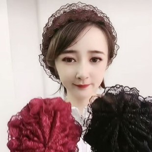 2个装 新款纱巾款帽子回族头巾回民套头方便盖头女遮发包头帽薄款