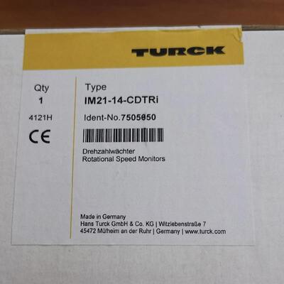 超速继电器  IM21-14-CDTRI  全新正品7505650