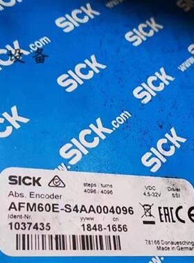 原装正品SICK西克激光感测器 AFM60E-S4AA004096全新编码器