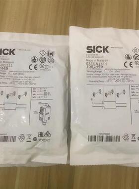 全新包装德国SICK感测器开关GSE6-N1111货号1052449现货