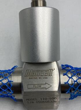 美国 Blancett B110-500-1/2高压防爆 0区 34.5mp 5000psi 流量计
