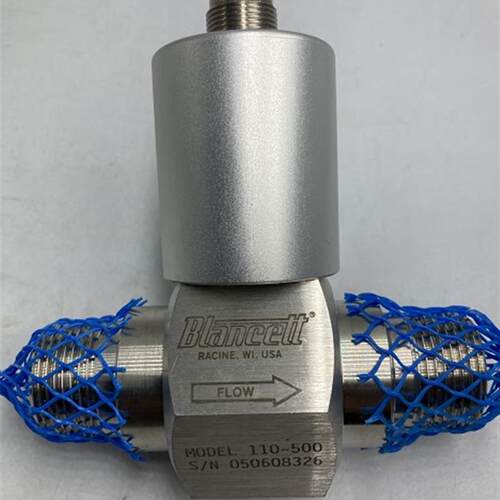 美国 Blancett B110-500-1/2高压防爆 0区 34.5mp 5000psi 流量计