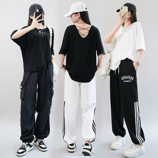 jazz爵士舞穿搭运动练功服kpop街舞蹈服hiphop跳广场鬼步舞演出服