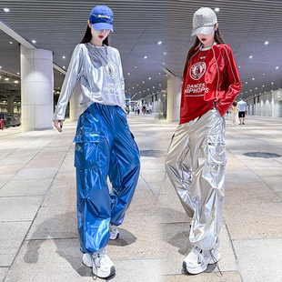 kpop打歌服女团DS演出服闪亮酷帅打歌服韩舞jazz街舞爵士舞台套装