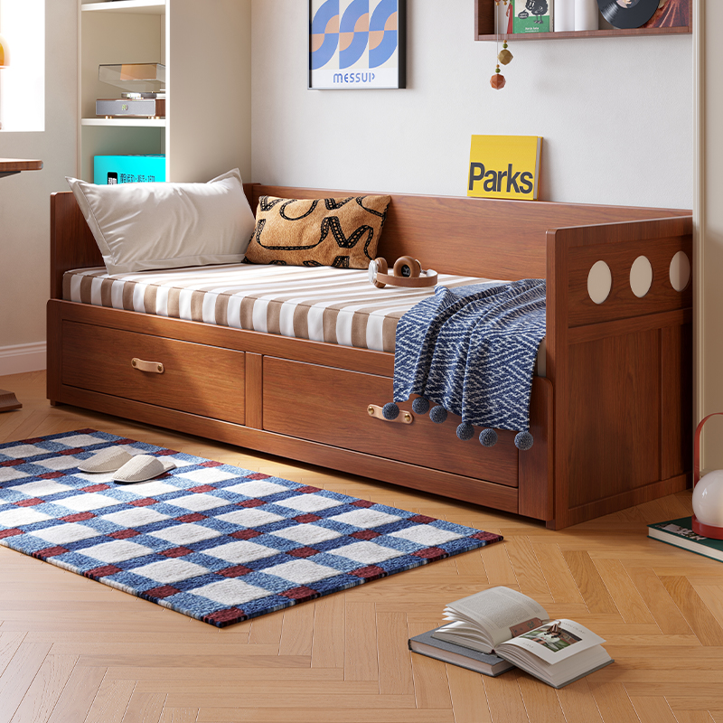 木宫匠家具波尔卡沙发床哈尼斯