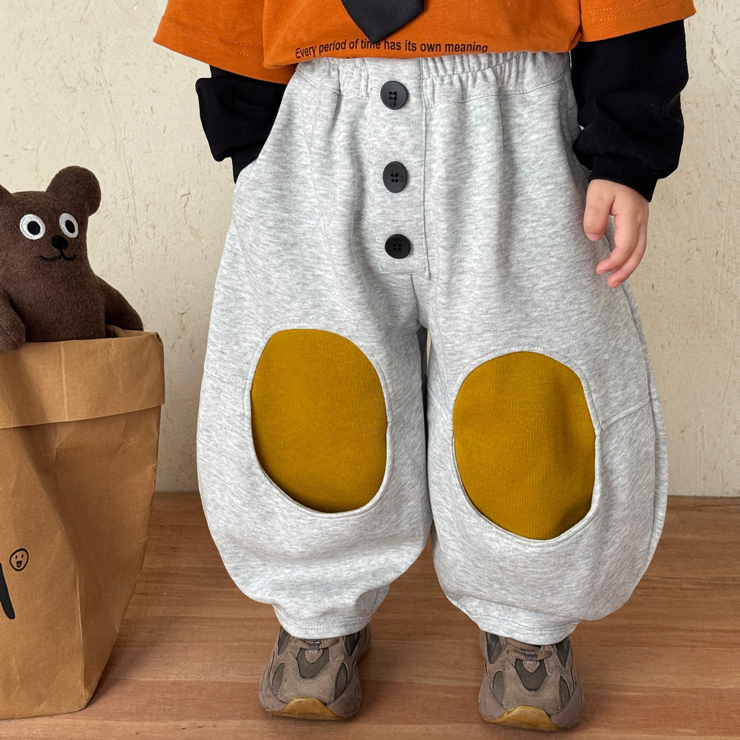 男童裤子2026新款洋气春秋季童装宝宝灯笼裤韩版宽松儿童哈伦裤潮,童装/婴儿装/亲子装,裤子,淘宝优惠券,粉丝福利购,淘宝优惠卷