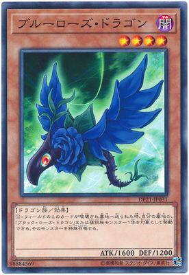 【假面卡牌】游戏王 N平卡 青蔷薇龙 DP21 日版