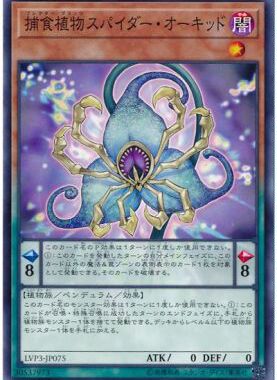 【假面卡牌】游戏王 LVP3 N 捕食植物 蜘蛛兰