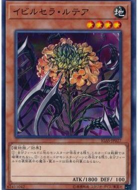 【假面卡牌】游戏王 N平卡 黄花单角胡魔 1011 IGAS 日版