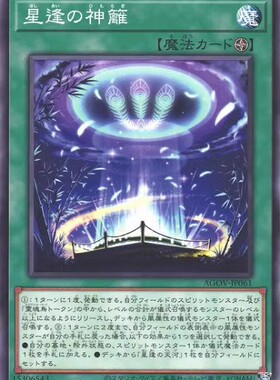 【假面卡牌】游戏王 N平卡 星逢的神篱 1202 日版