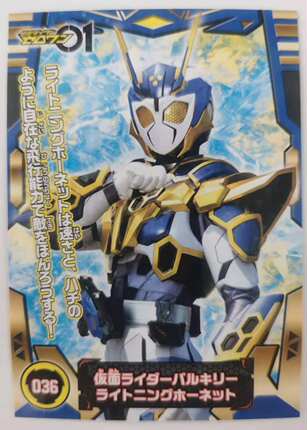 日本正版 ENSKY 闪卡 假面骑士01 Zero-One 闪电黄蜂 刃唯阿