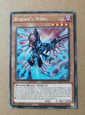 【假面卡牌】游戏王 R银字 袭击队骑士 MP21欧版一刷美英