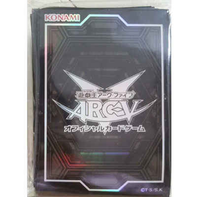 【假面卡牌】游戏王 官方正版 黑色ARCV DM决斗者卡套 现货
