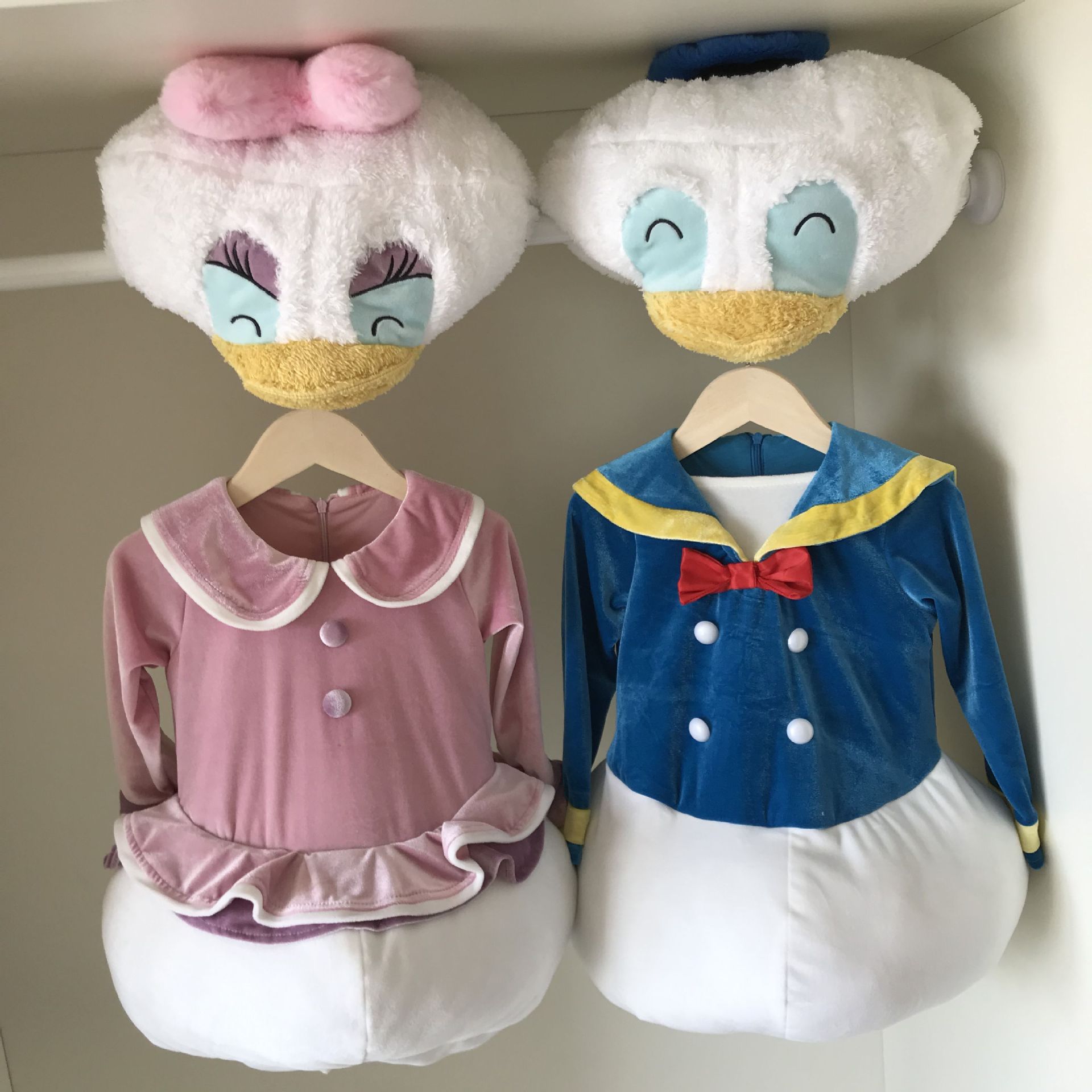 秋冬儿童连体衣服男女童可爱鸭子玩偶cos服装宝宝幼儿园表演出服