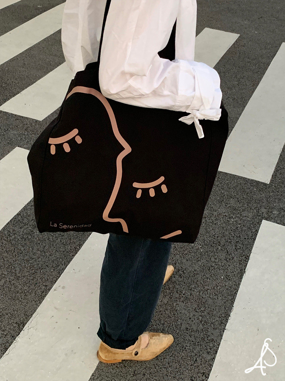 ins小众百搭艺术少女帆布包袋女