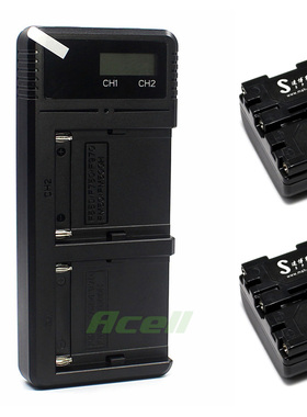 适用于 索尼DCR-TRV18E TRV19E TRV20E摄像机电池+USB快充 充电器