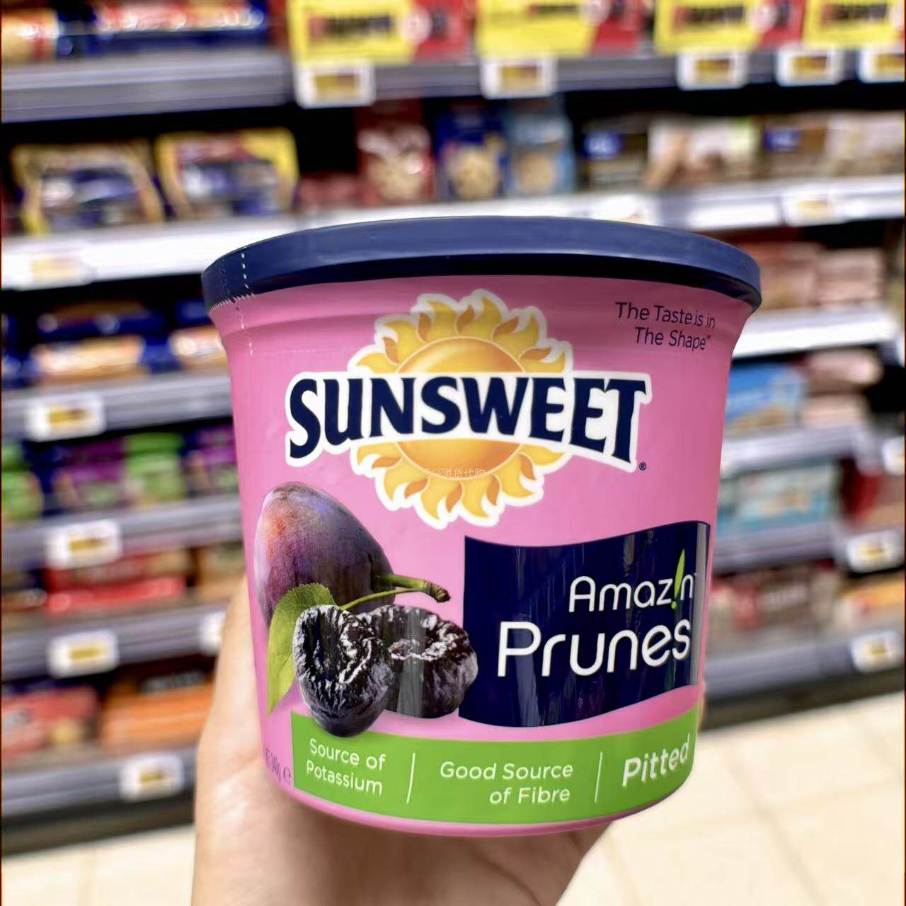 美国进口sunsweet日光牌无核西梅干340g无蔗糖大西梅果脯孕妇零食