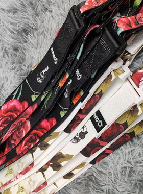 美产正品DiMarzio Cliplock Polyphia小p签名款吉他背带贝斯背带