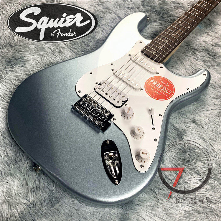 【暂缺】fender squier affinity 亮银 芬达sq st 初学入门电吉他