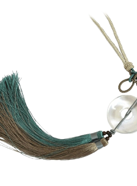 高等级天然黑发晶佛珠手链送鉴定