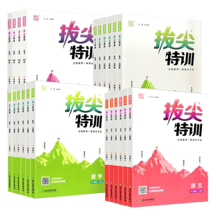 2026新版小学拔尖特训一二三四五六年级上册下册语文数学英语人教版北师苏教教材同步训练一课一练学霸笔记必刷题提优训练通成学典