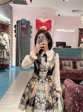 拍下速发！ LULUalways我爱露露25新法式连衣裙LQC5075 1989