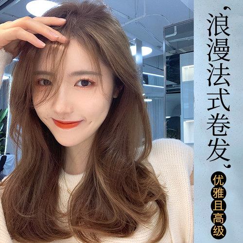 美禾真发蓬松大波浪假发长卷发