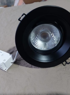 雷士领客黑色 NLED185A 9W 185B 15W 185C 24W 185D35W4000K黄光