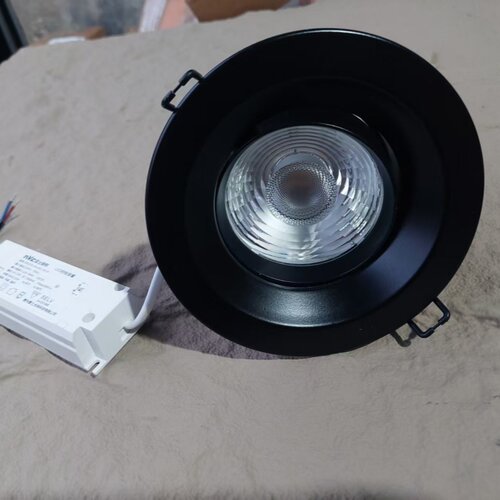 雷士领客黑色 NLED185A 9W 185B 15W 185C 24W 185D35W4000K黄光