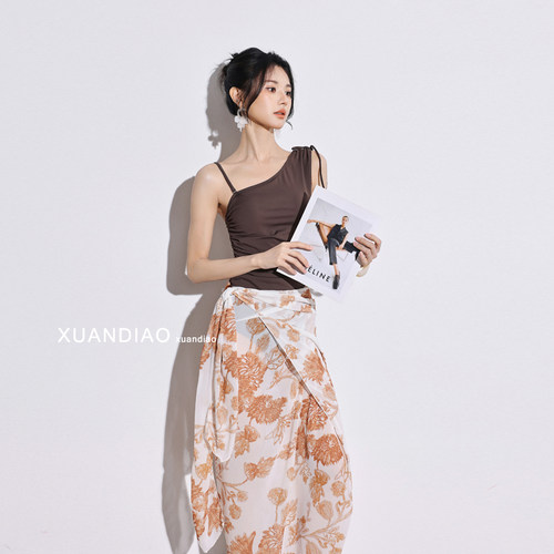 【可可梦】泳衣女2025新款高级感性感两件套显瘦温泉度假风游泳衣