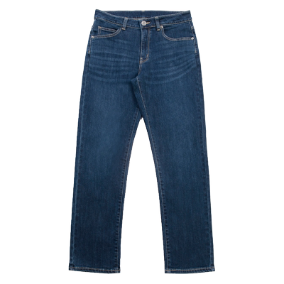 第五街5th street男装宽松中直筒时尚休闲中腰牛仔裤215713-241M0