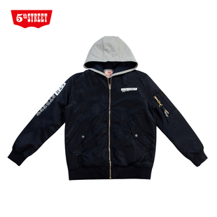 连帽外套152808 休闲假两件棉服韩版 214B0 street女装 第五街5th