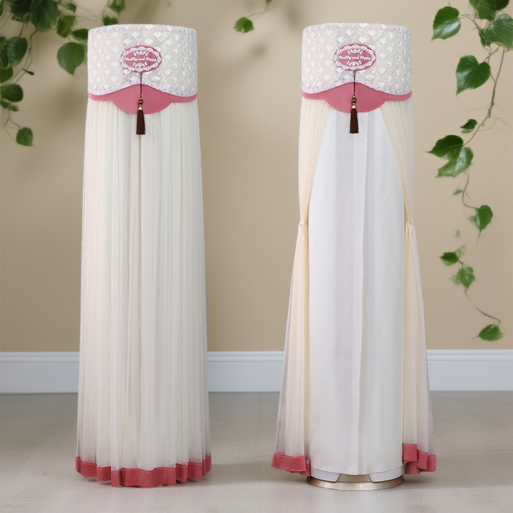 适用于美的风尊空调罩3匹KFR-72LW/N8MZB1立式圆形柜机圆柱防尘套