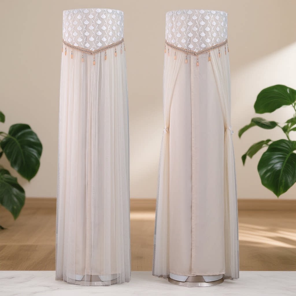 适用于格力星爽风3匹圆形空调罩KFR-72LW/(72599)FNhAe-B1柜机套