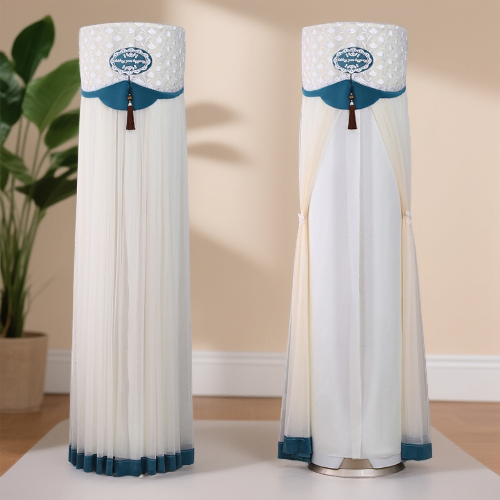 适用于格力京秀空调罩3匹KFR-72LW/72587)FNhAb-B3圆形柜机防尘套