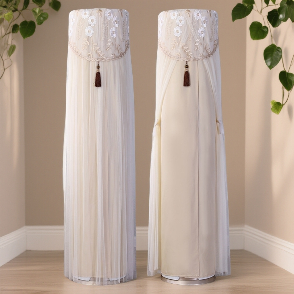 适用于格力京御空调罩3匹KFR-72LW/72587)FNhAb-B1圆形柜机防尘套