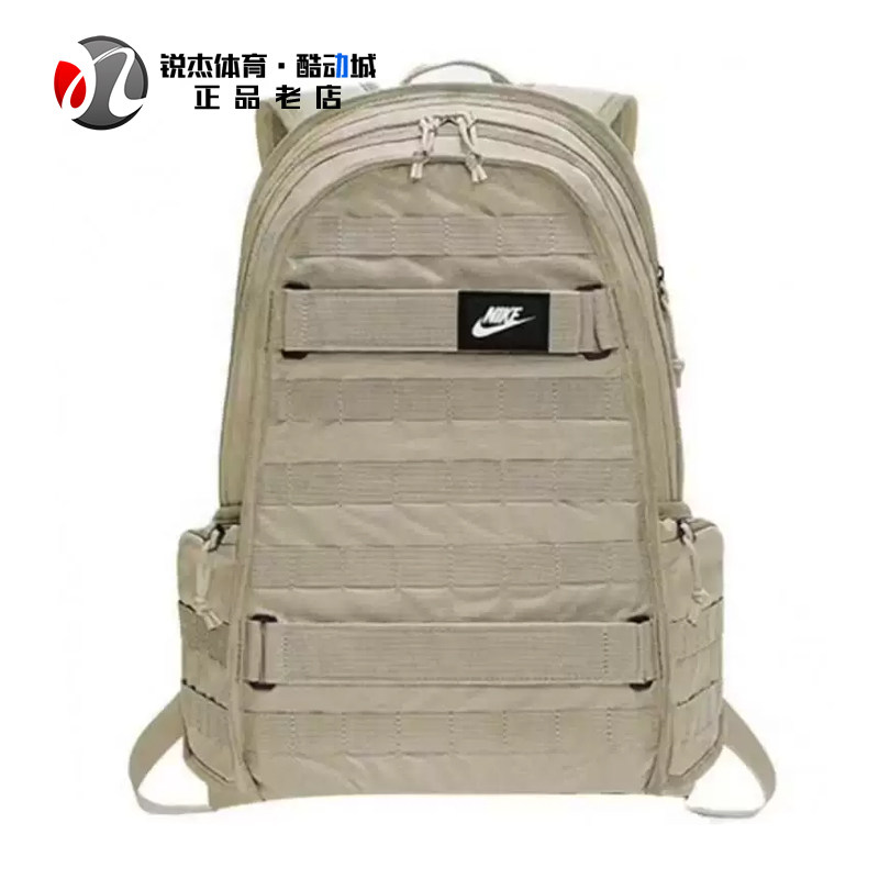 耐克Nike 男女滑板工装风运动休闲大容量双肩背包BA5971-072 363