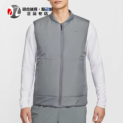 刺绣小勾棉马甲背心耐克Nike保暖