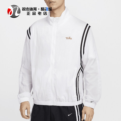 耐克Nike男子刺绣立领夹克外套