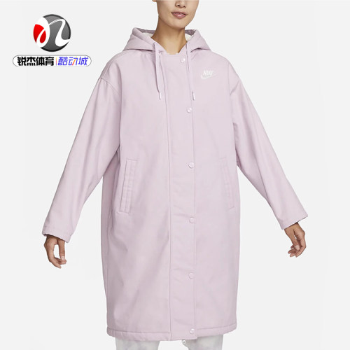 耐克Nike女子长款防风夹克外套