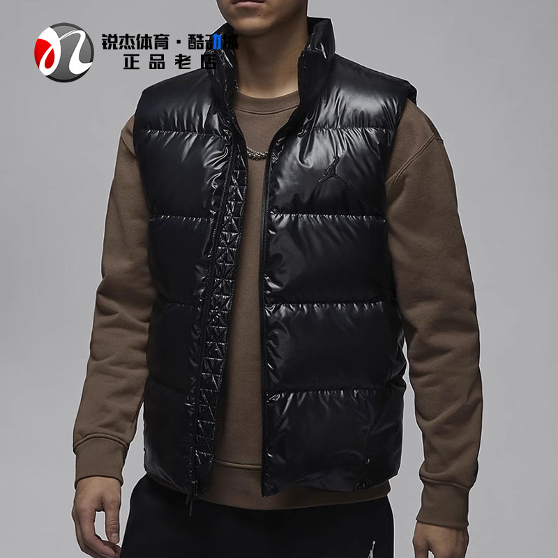 耐克Nike男子保暖立领羽绒马甲