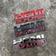 金属大切诺基 指挥官 HEMI 适用于JEEP吉普改装 5.7LITER 大v8车贴