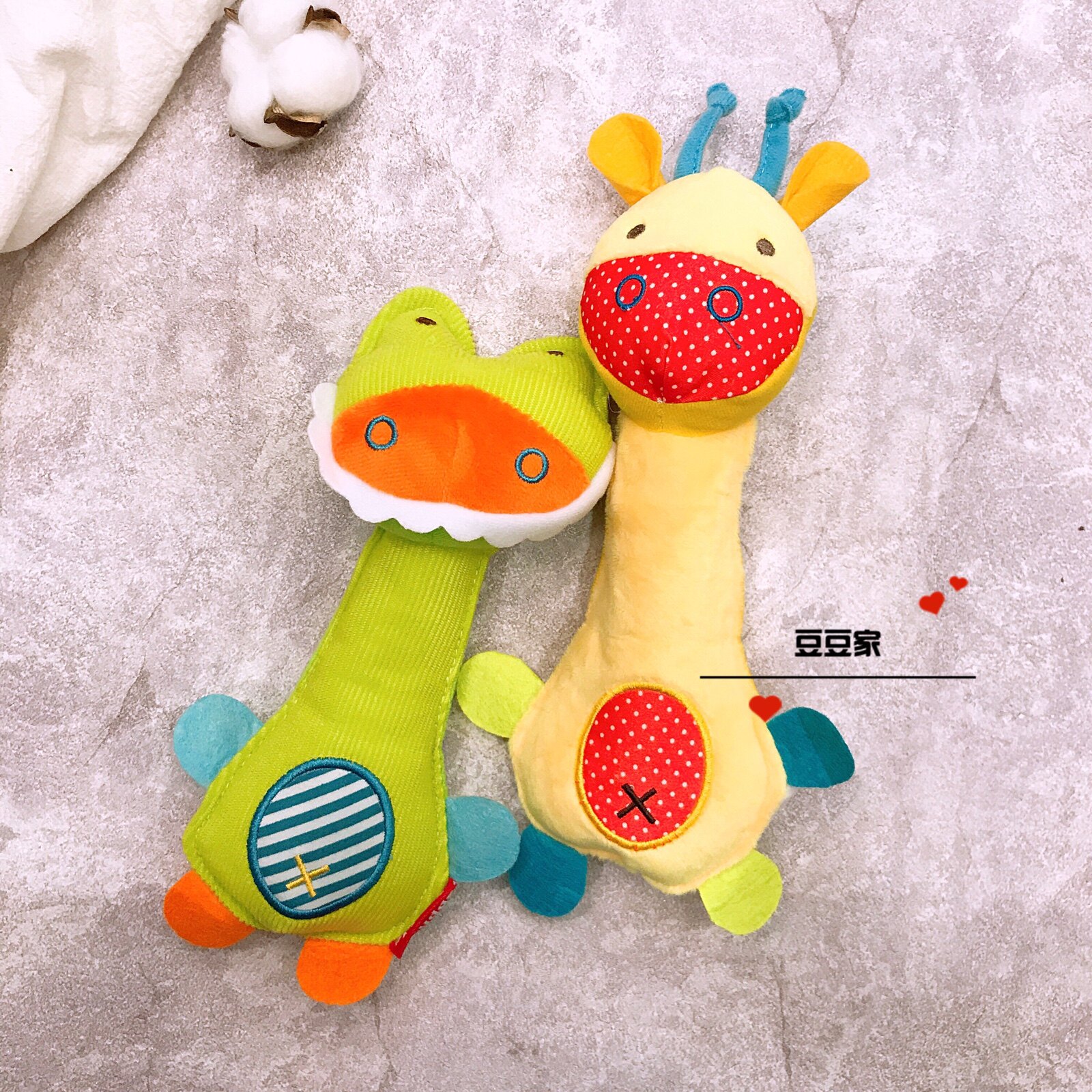 汤小豆小鹿长颈鹿鳄鱼宠物狗狗
