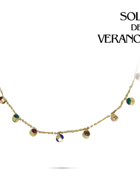 SOLDEVERANO蕃秀卡斯蒂略项链