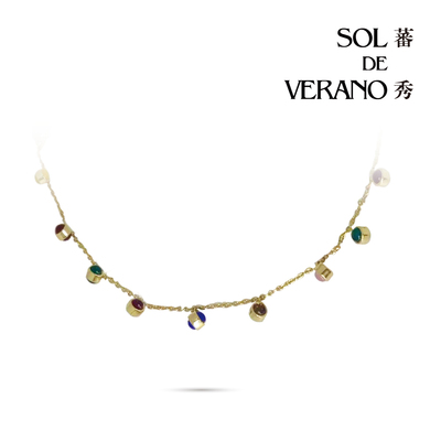 SOLDEVERANO蕃秀卡斯蒂略项链