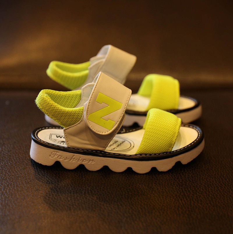 Chaussures enfants en autre orteil pour été - semelle caoutchouc - Ref 1040171 Image 5