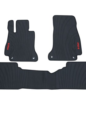 适用于奔驰e级e200L e260Le300Le350LW212W213乳橡胶汽车原厂脚垫