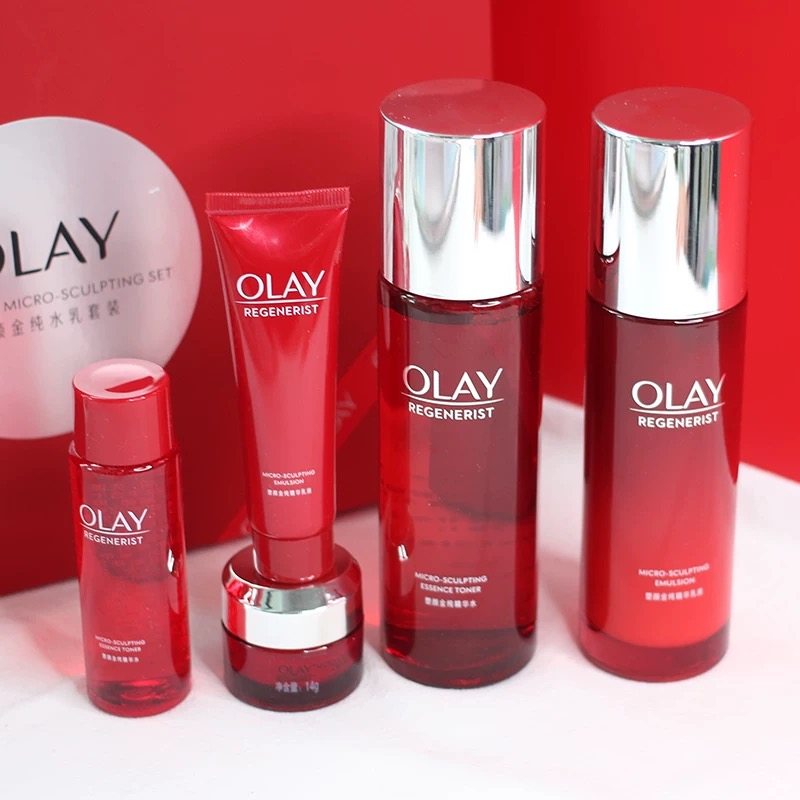 olay玉兰油0lay欧蕾only欧莱olny大红瓶水乳套装oaly胜肽紧致抗皱